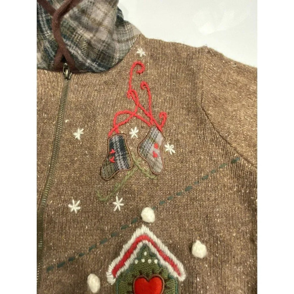 nutcracker christmas Design - full zip jacket - Women Size Small - Picture 6 of 12